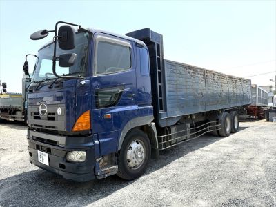 ｽｸﾗｯﾌﾟ運搬ﾘｰﾌｻｽ車検10月L9m42H130積載12t 走行29万㎞